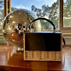 Wicker Wings Black Juliet Women's Handbag